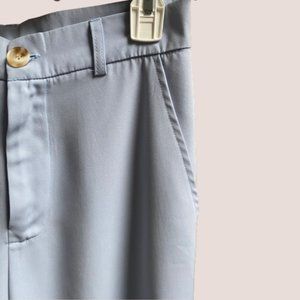 Blue Polyester Trousers - Women's Size M - UP AND DOWN Boutique